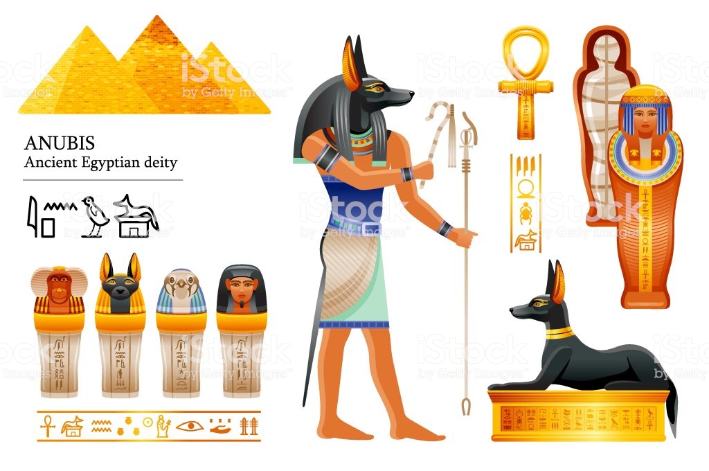 Анубис В Древнем Египте Картинки