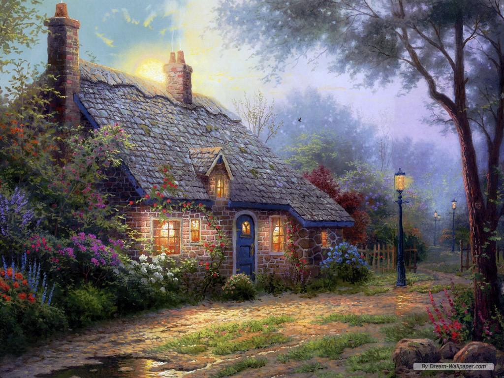 Free Thomas Kinkade Wallpapers For Desktop - WallpaperSafari