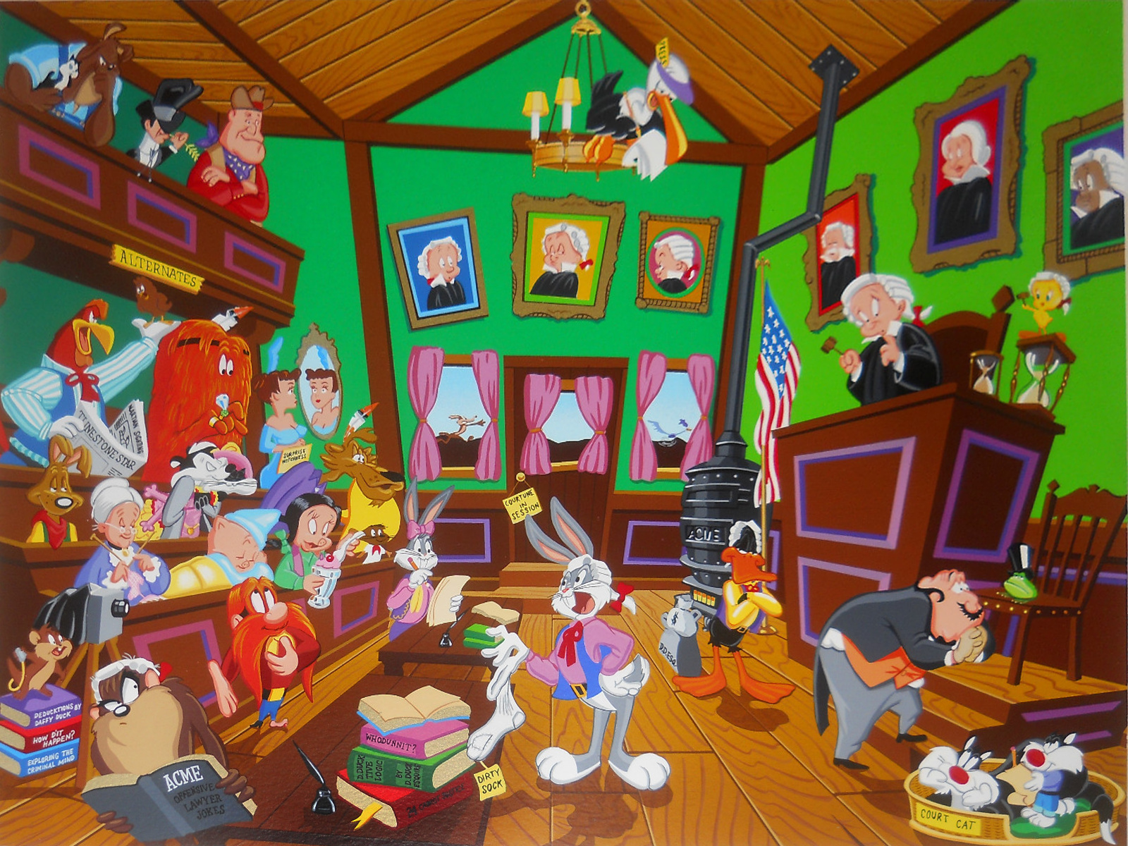 Looney Tunes Characters Wallpapers - WallpaperSafari