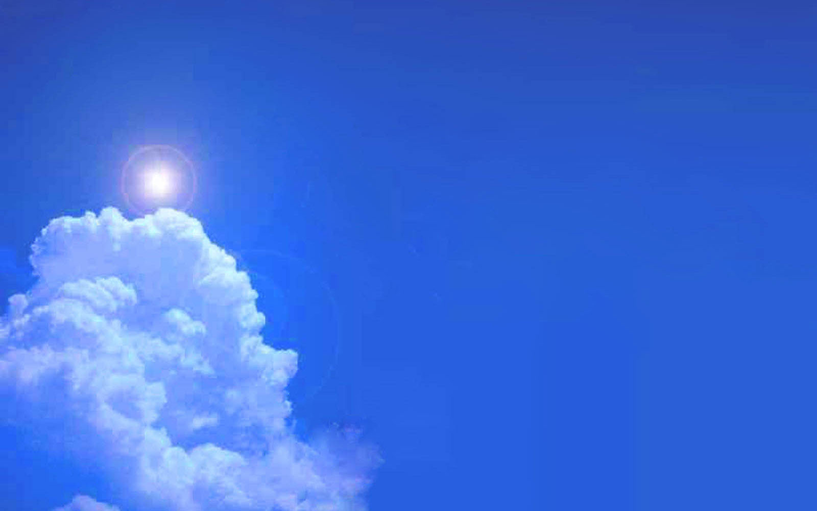 Blue Sky Desktop Wallpaper WallpaperSafari