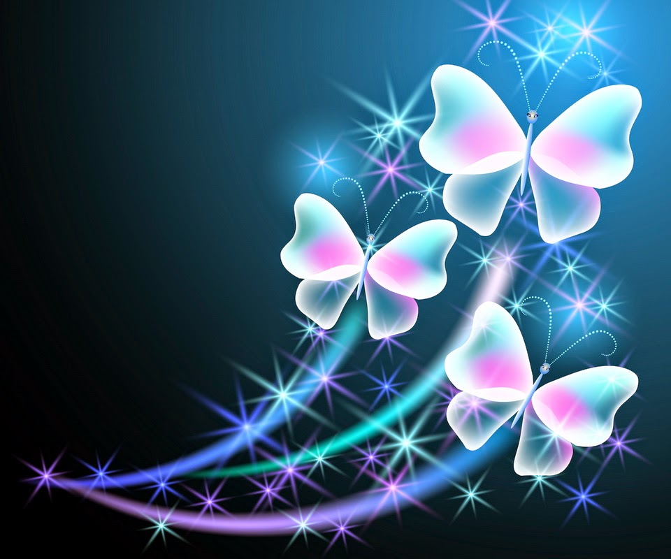 Neon Butterfly Wallpaper - WallpaperSafari
