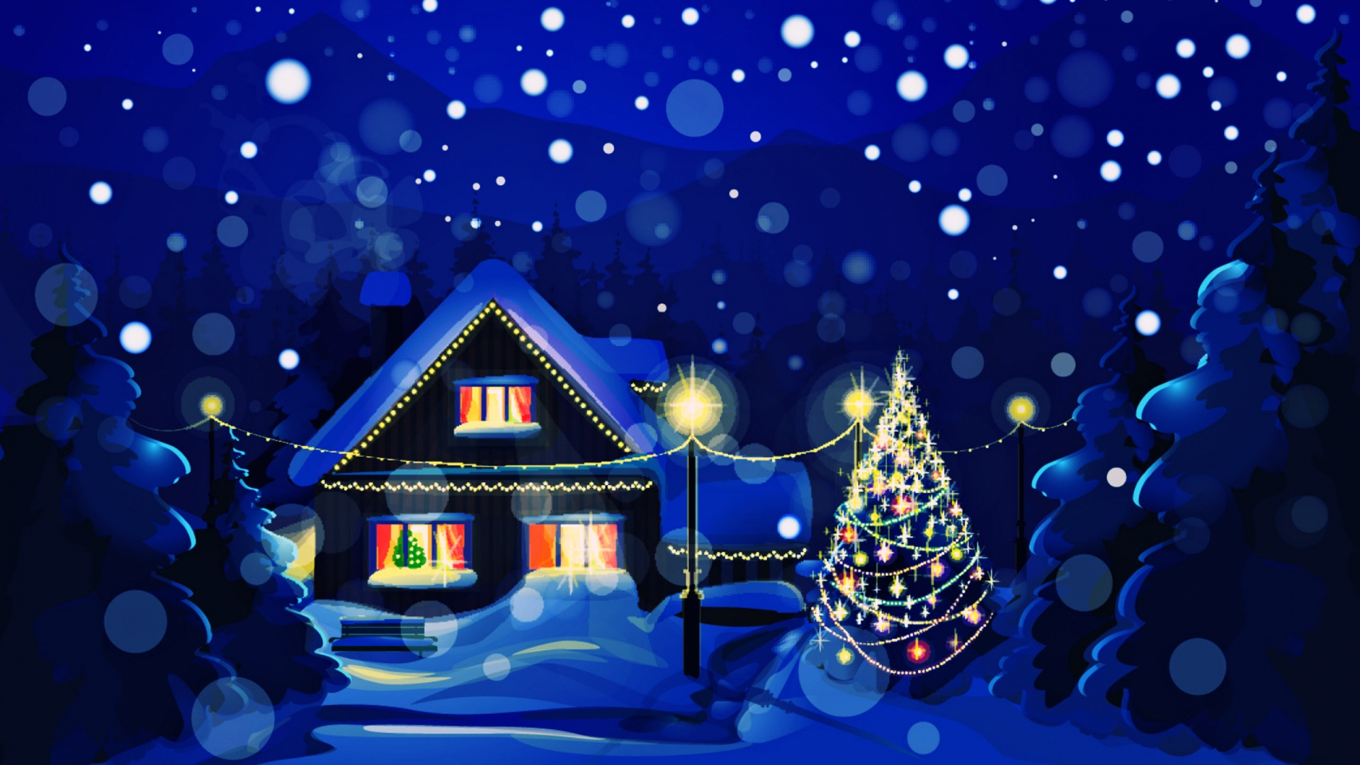 Christmas HD Wallpaper 1080p 1920x1080 - WallpaperSafari