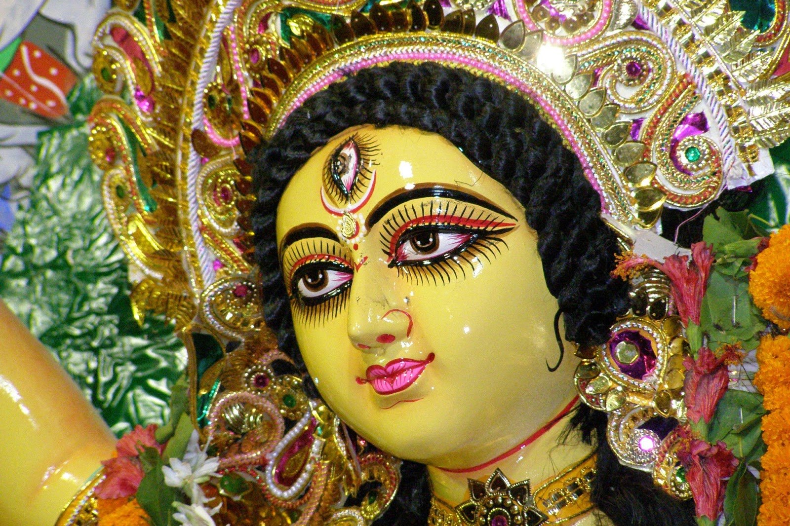 HD Durga Maa Wallpapers - WallpaperSafari