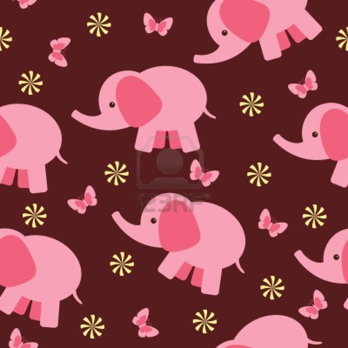 Pink Elephant Wallpaper - WallpaperSafari