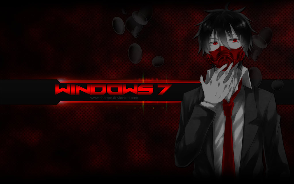 Black and Red Anime Wallpaper