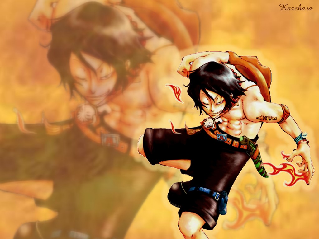 One Piece Ace Wallpaper - WallpaperSafari