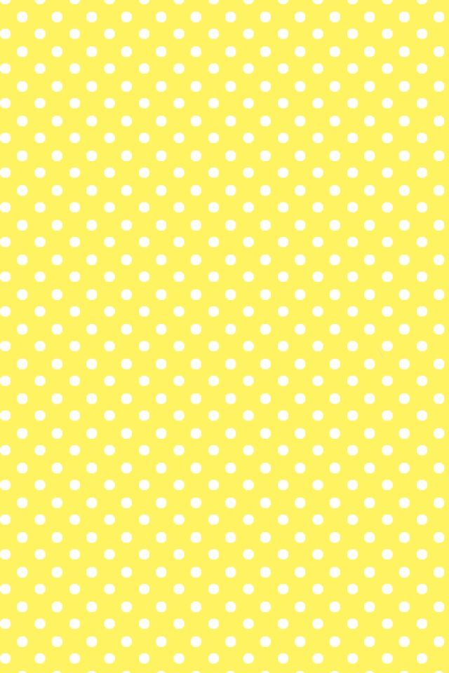 Yellow Polka Dot Wallpaper - WallpaperSafari