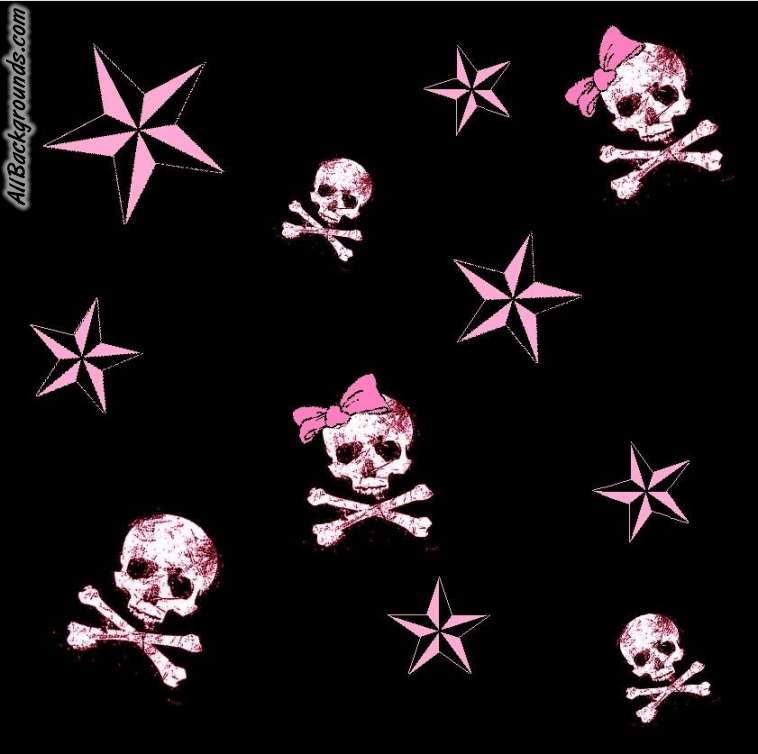 Pink Skull Wallpaper WallpaperSafari