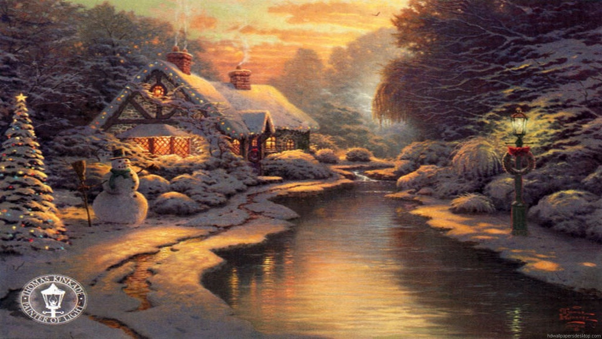 Free Thomas Kinkade Wallpapers For Desktop - WallpaperSafari