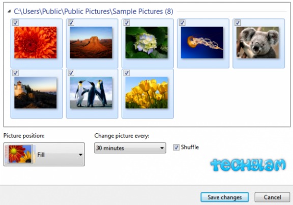 How To Make Windows Background Slideshow Vista