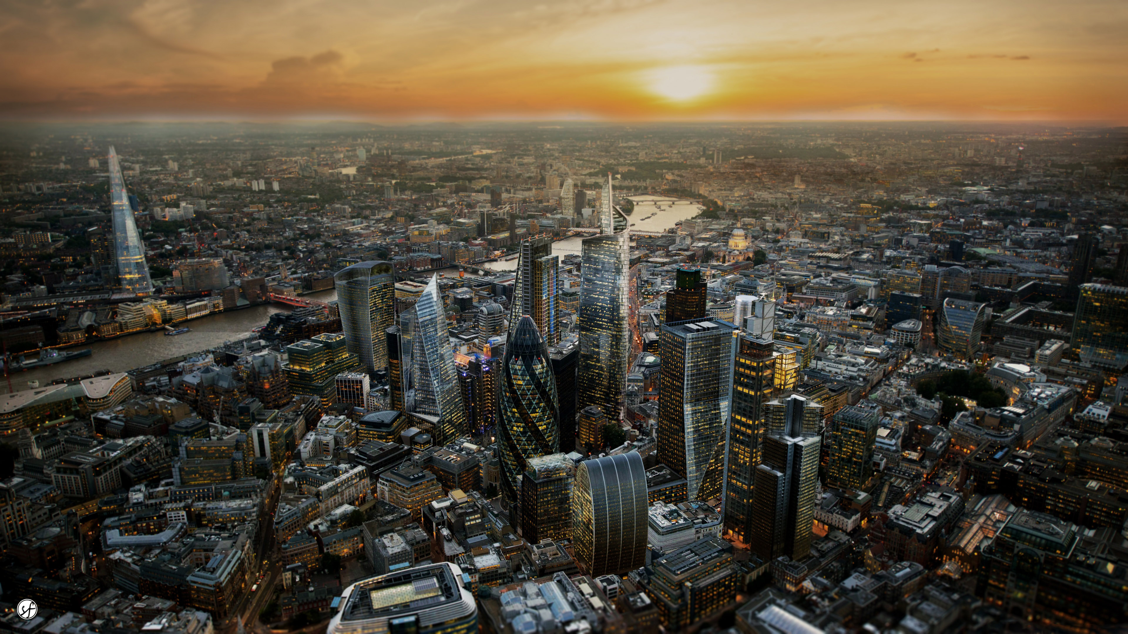 London Skyline Wallpaper - WallpaperSafari
