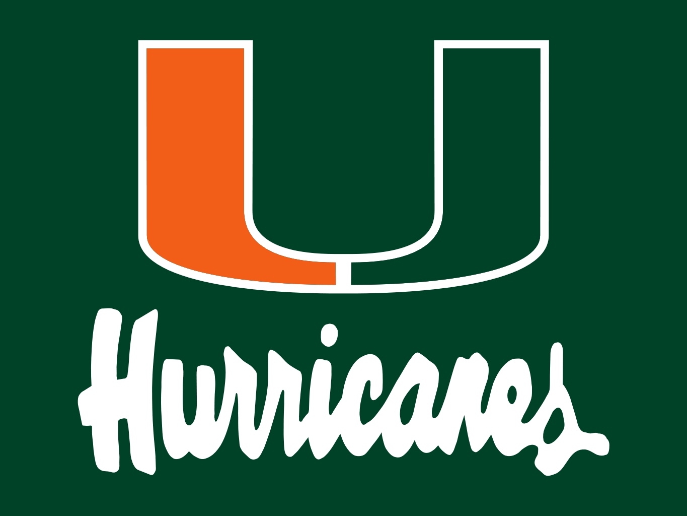 Miami Hurricanes Logo Wallpaper - WallpaperSafari