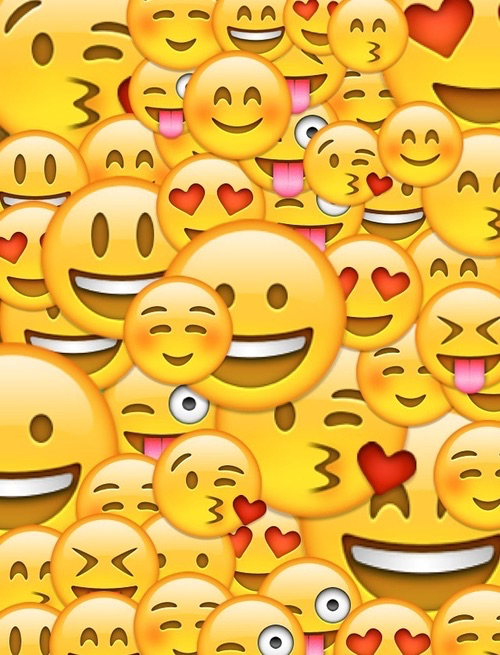 with tumblr emojis backgrounds WallpaperSafari Wallpaper Emoji Faces