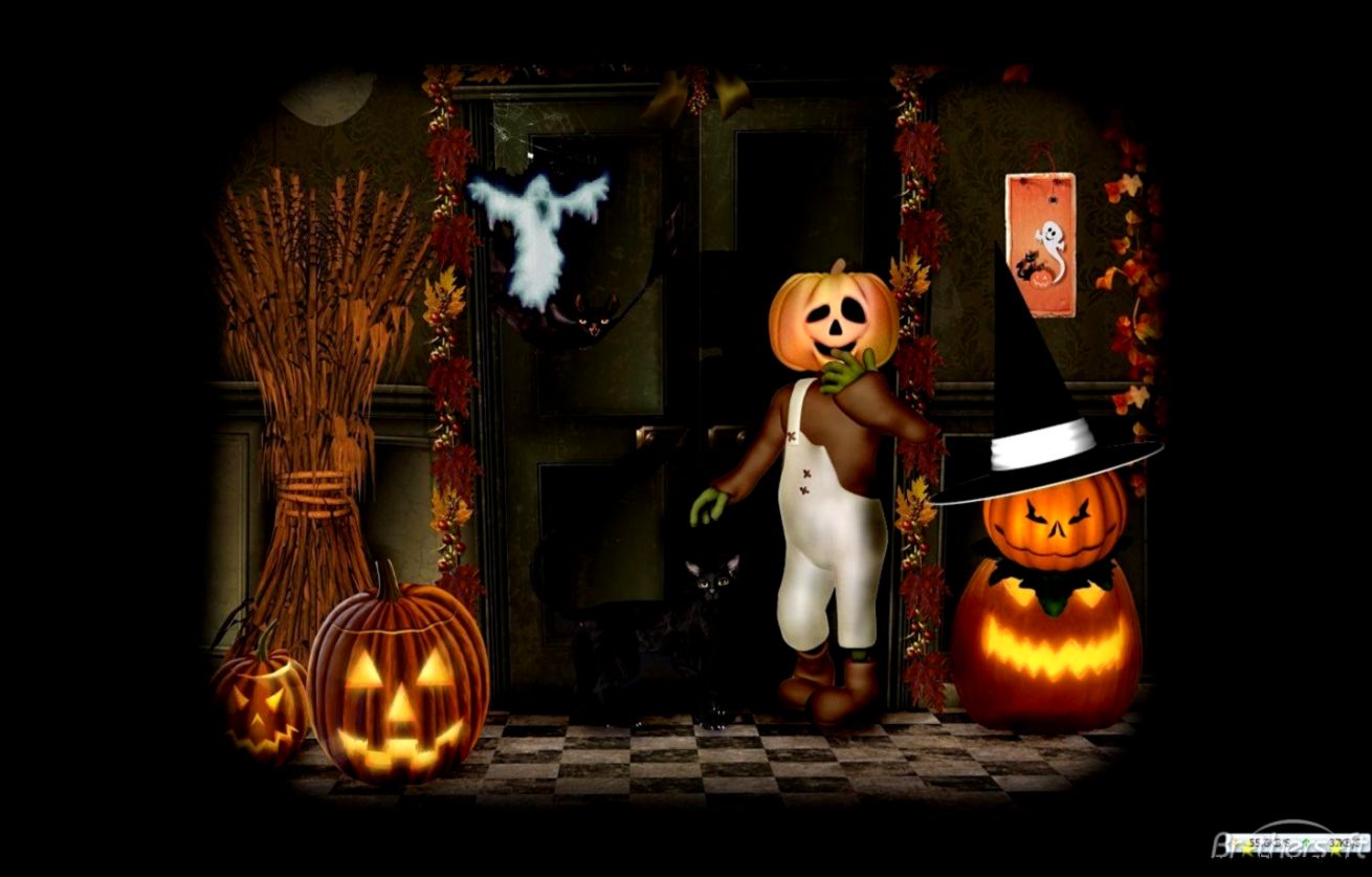 Halloween Animated With Sound Wallpapers Wallpapersafari