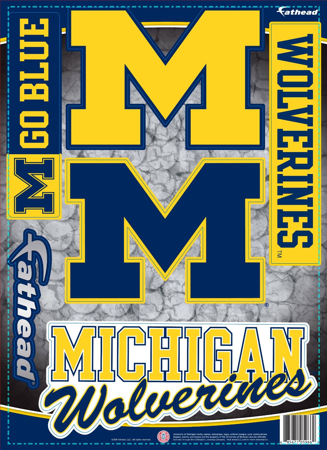 Michigan Wolverines Logo Wallpaper - WallpaperSafari