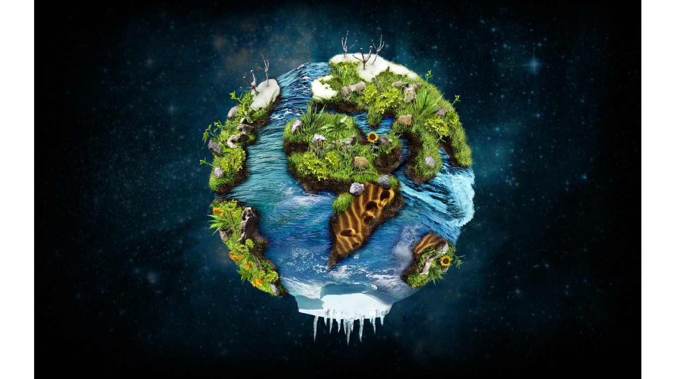 3D Earth Animated Wallpaper - WallpaperSafari