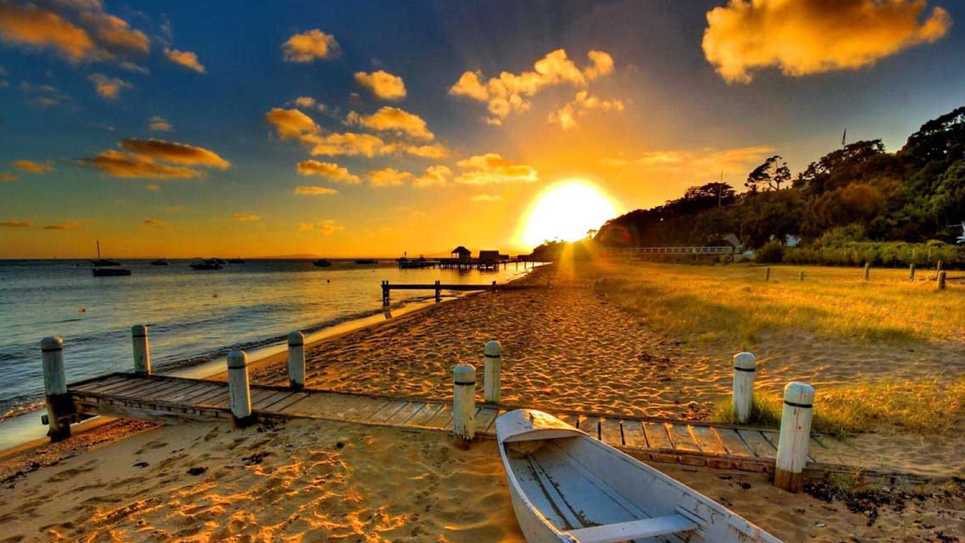 Summer Sunset Wallpaper WallpaperSafari Summer Sunset Wallpaper WallpaperSafari