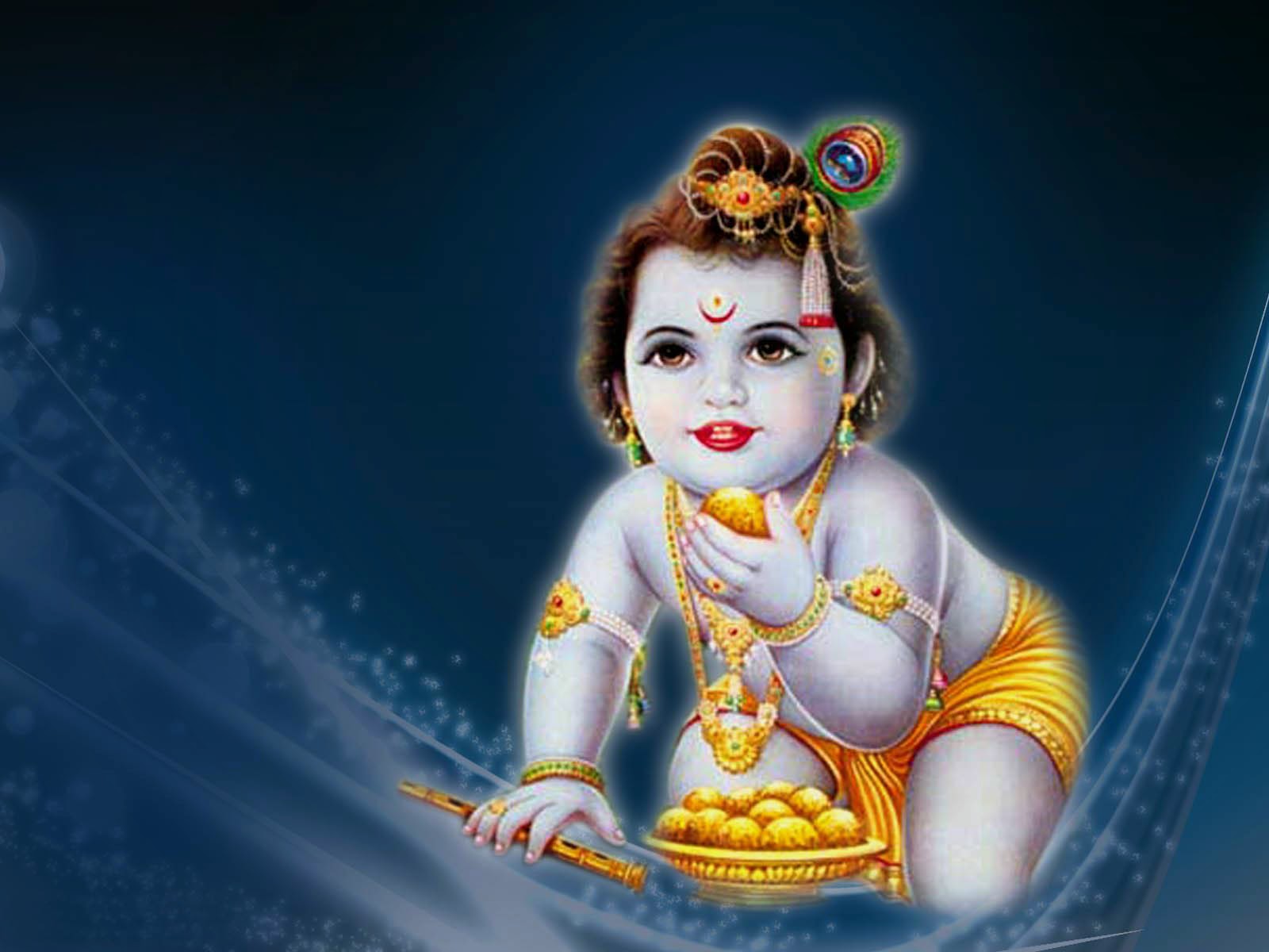 Krishna Wallpapers - WallpaperSafari