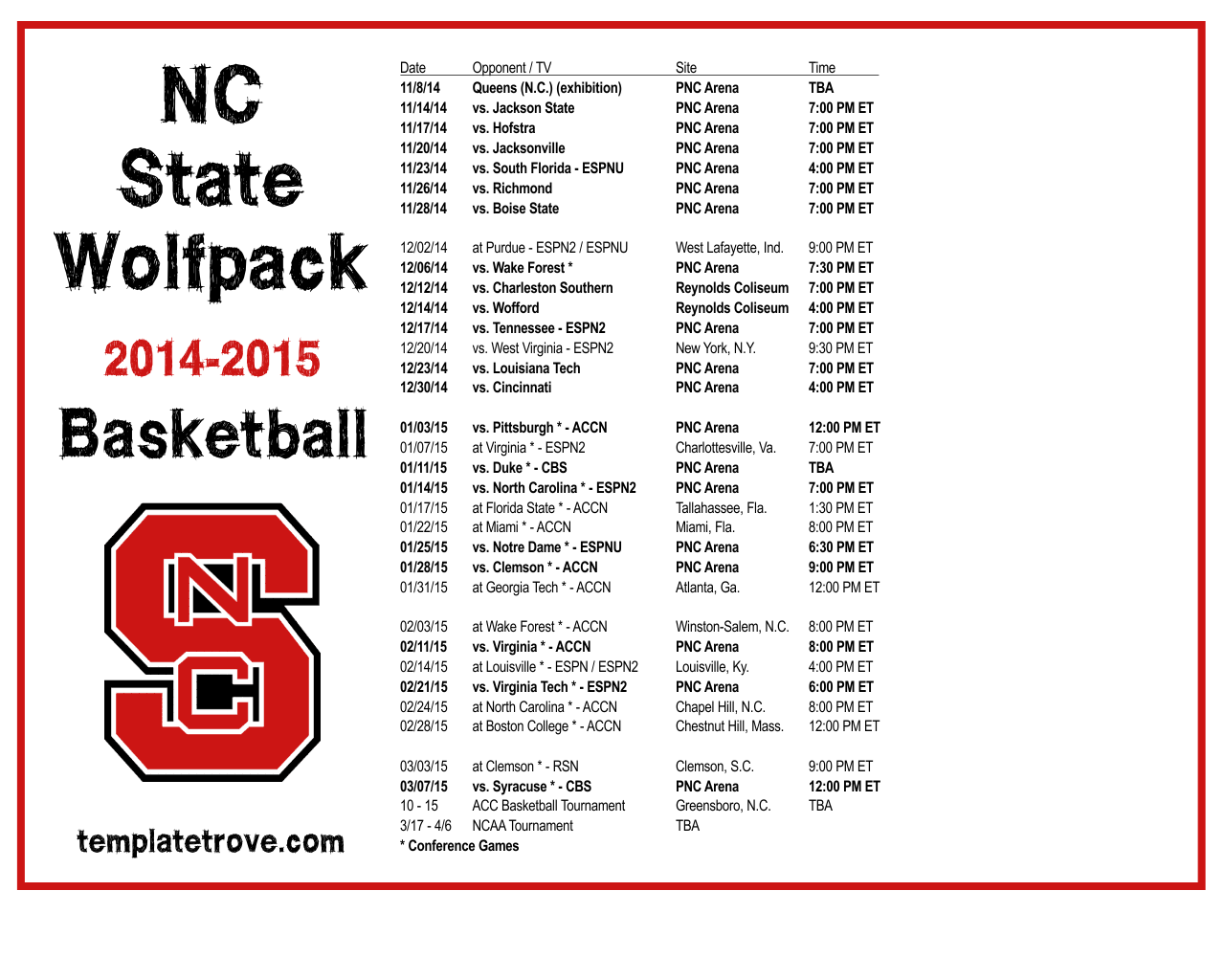 Nc State Women's Basketball Schedule 202424 Cammy Caressa