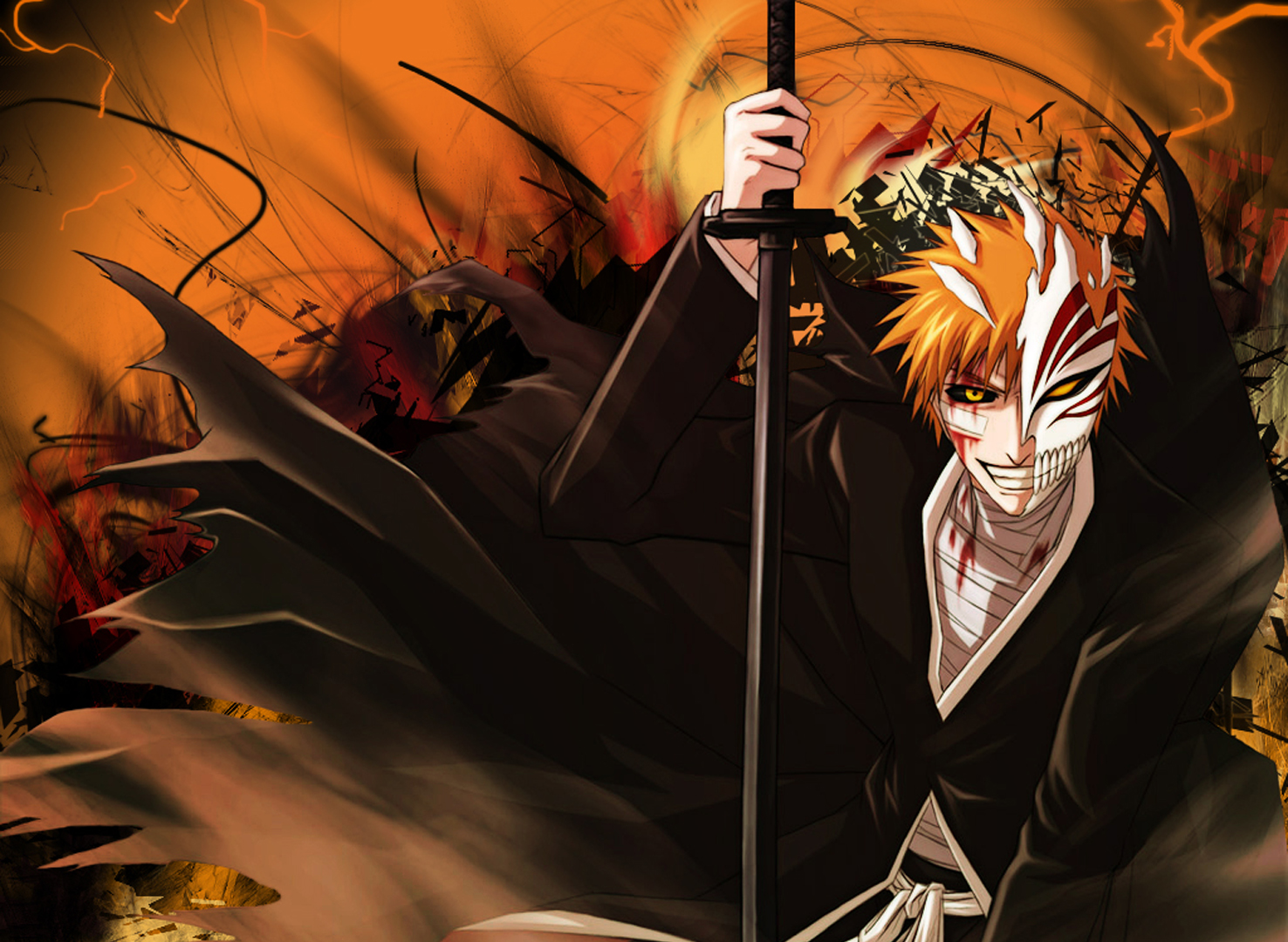 Ichigo Kurosaki Wallpaper WallpaperSafari Ichigo Kurosaki Wallpaper WallpaperSafari