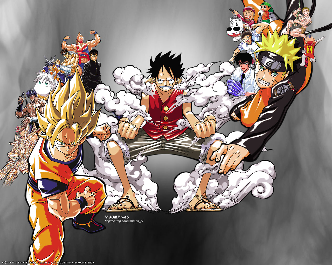 Naruto And Goku Wallpaper Wallpapersafari
