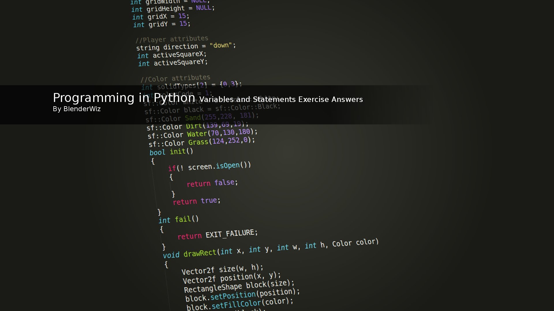 How to write methods