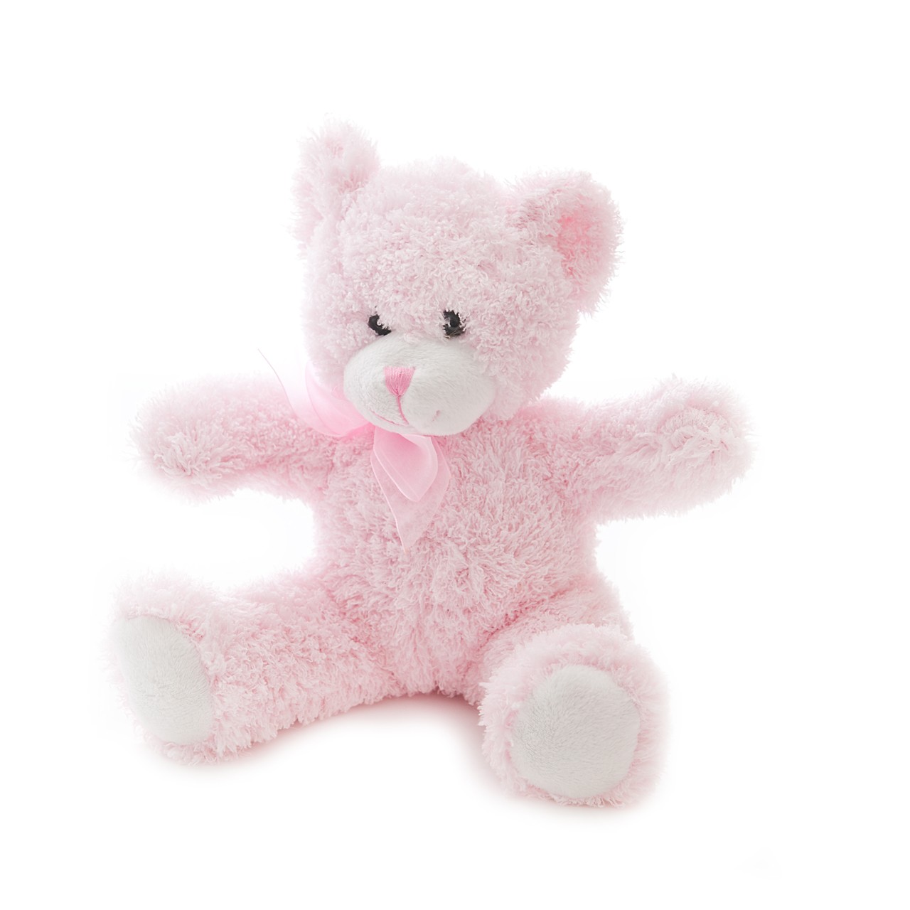 brown and pink teddy bear