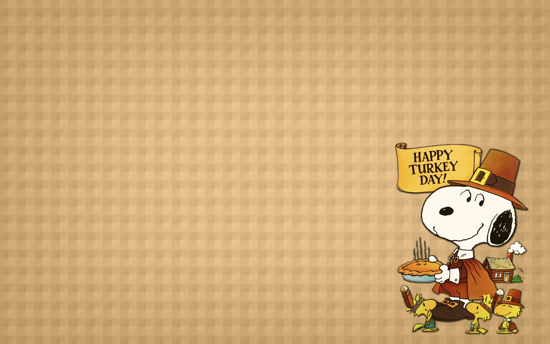 Free Snoopy Thanksgiving Wallpaper  WallpaperSafari