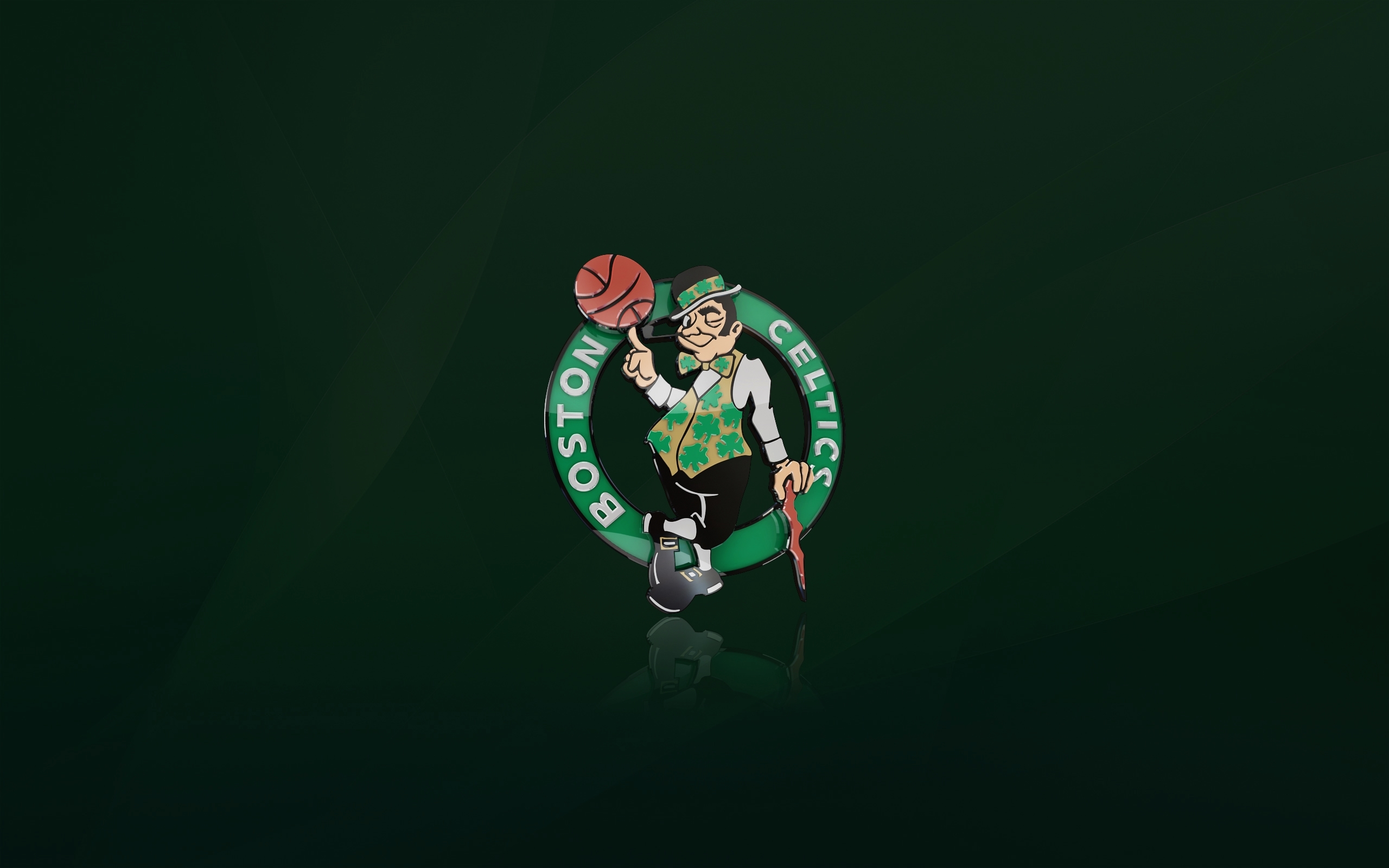 Celtics Logo Black Background / Boston Celtics Wallpaper Logo