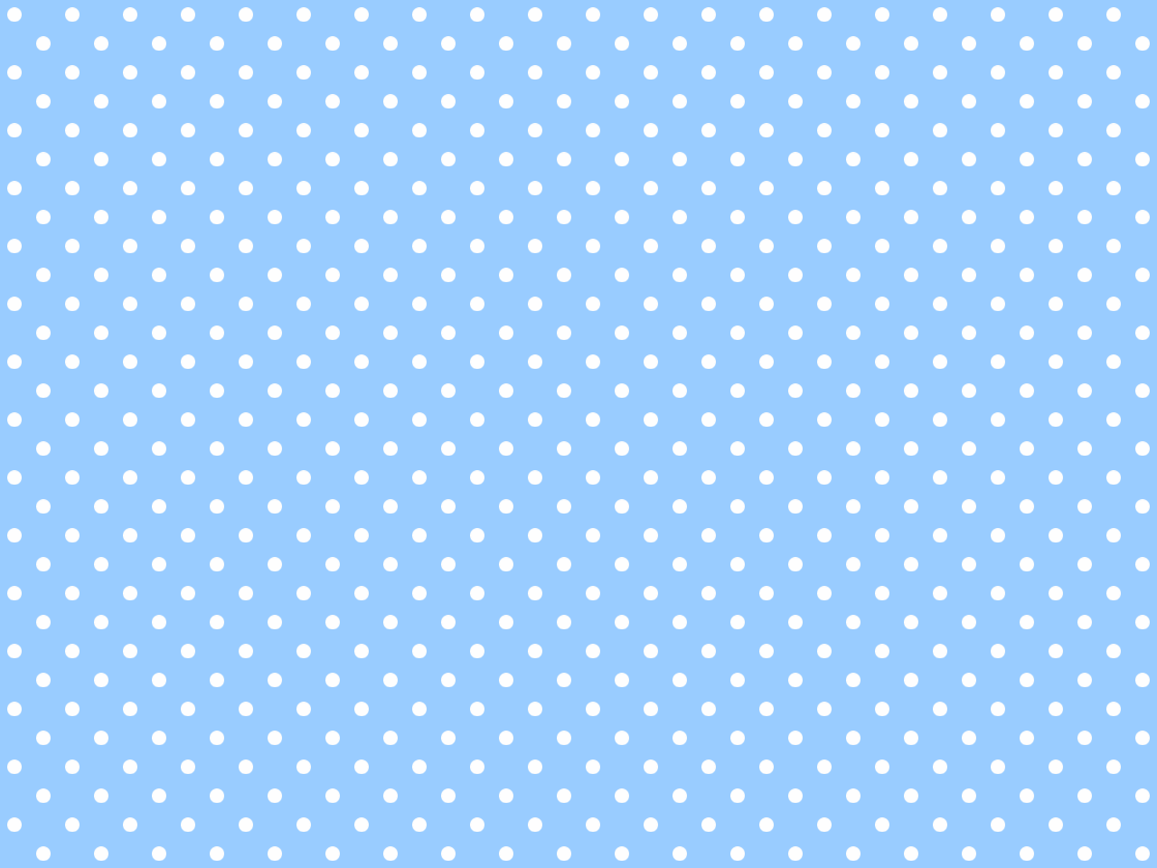 Blue and White Polka Dot Hair Bandana - wide 8