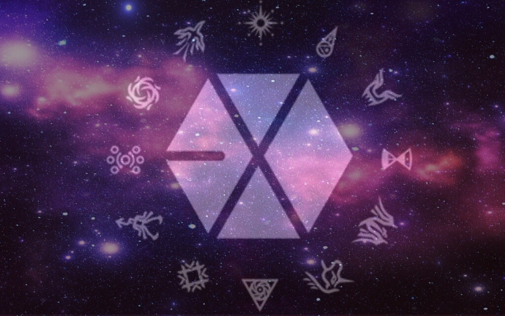 EXO Logo Wallpaper - WallpaperSafari