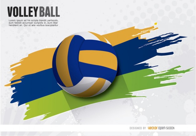 free beach volleyball clipart - photo #44