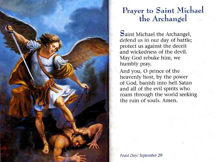St Michael Prayer Wallpaper - WallpaperSafari
