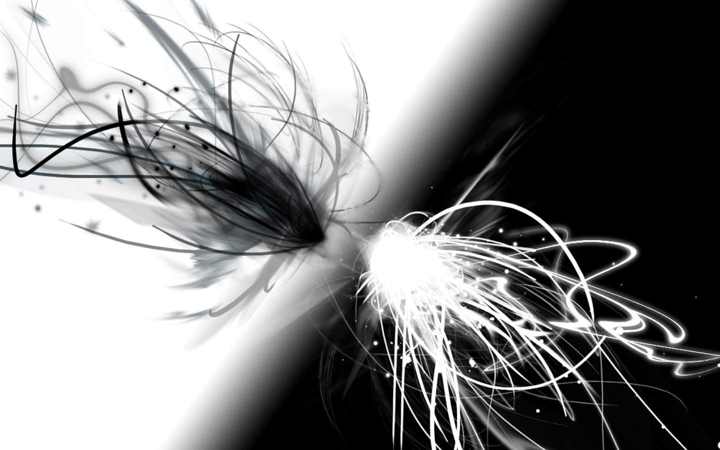 Black And White Abstract Wallpaper - WallpaperSafari