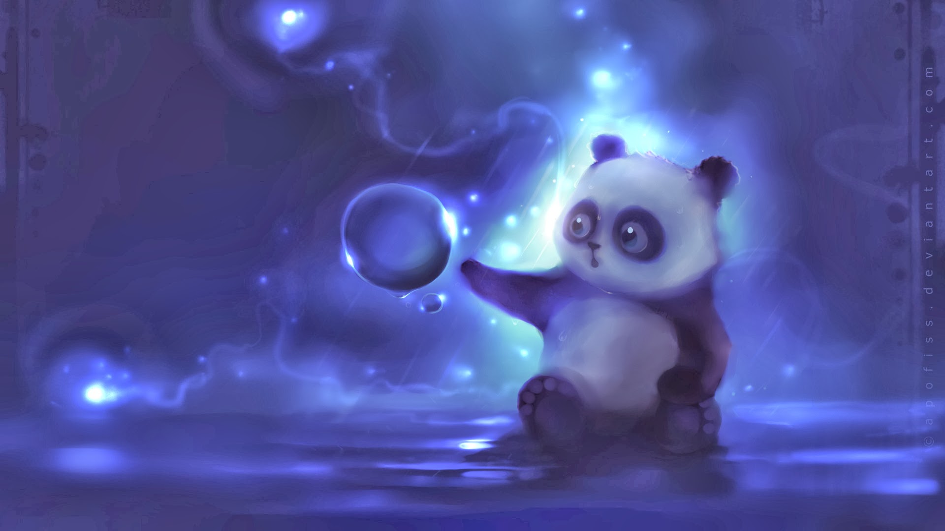 Cute Panda Background - WallpaperSafari