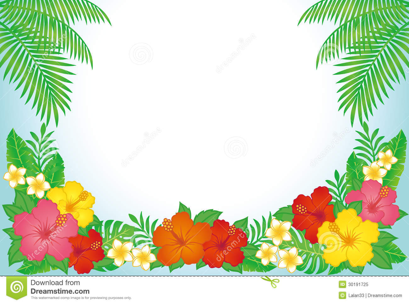 hawaii clipart background - photo #17