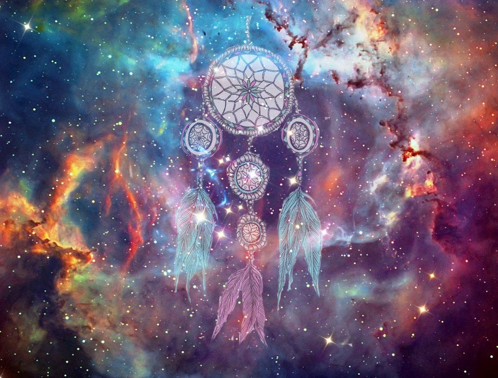 galaxy dream catcher