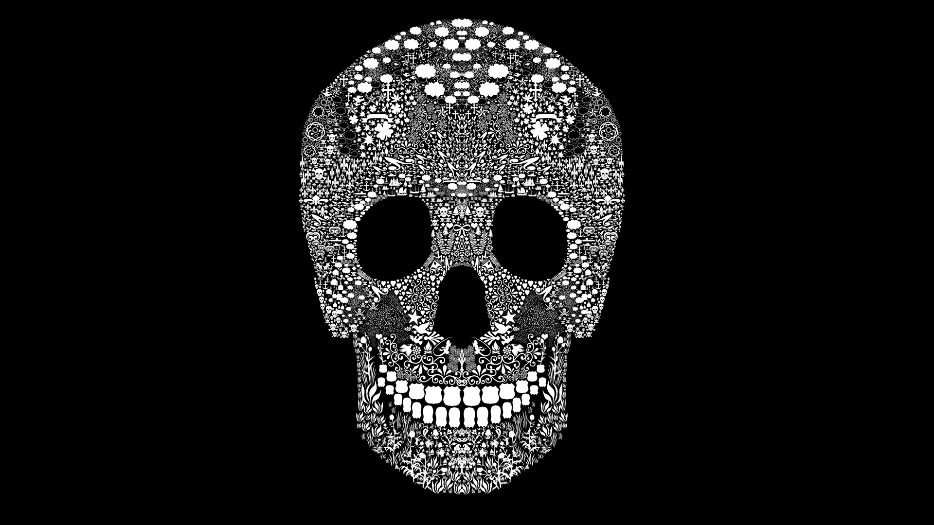 HD Sugar Skull Wallpaper - WallpaperSafari