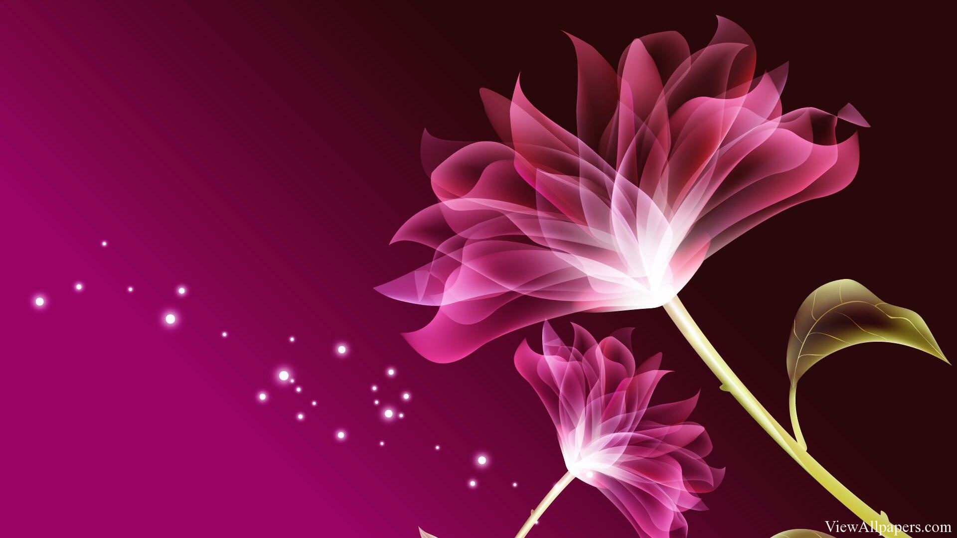 3D Flower Desktop Wallpaper - WallpaperSafari