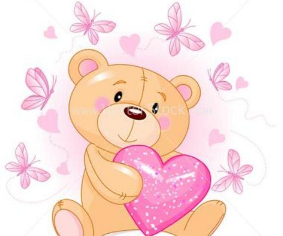 Cute Teddy Bear Wallpaper - Wallpapersafari