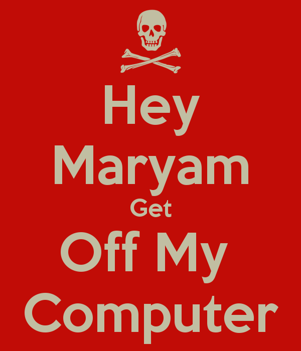 Stay Off My Computer Wallpaper - WallpaperSafari