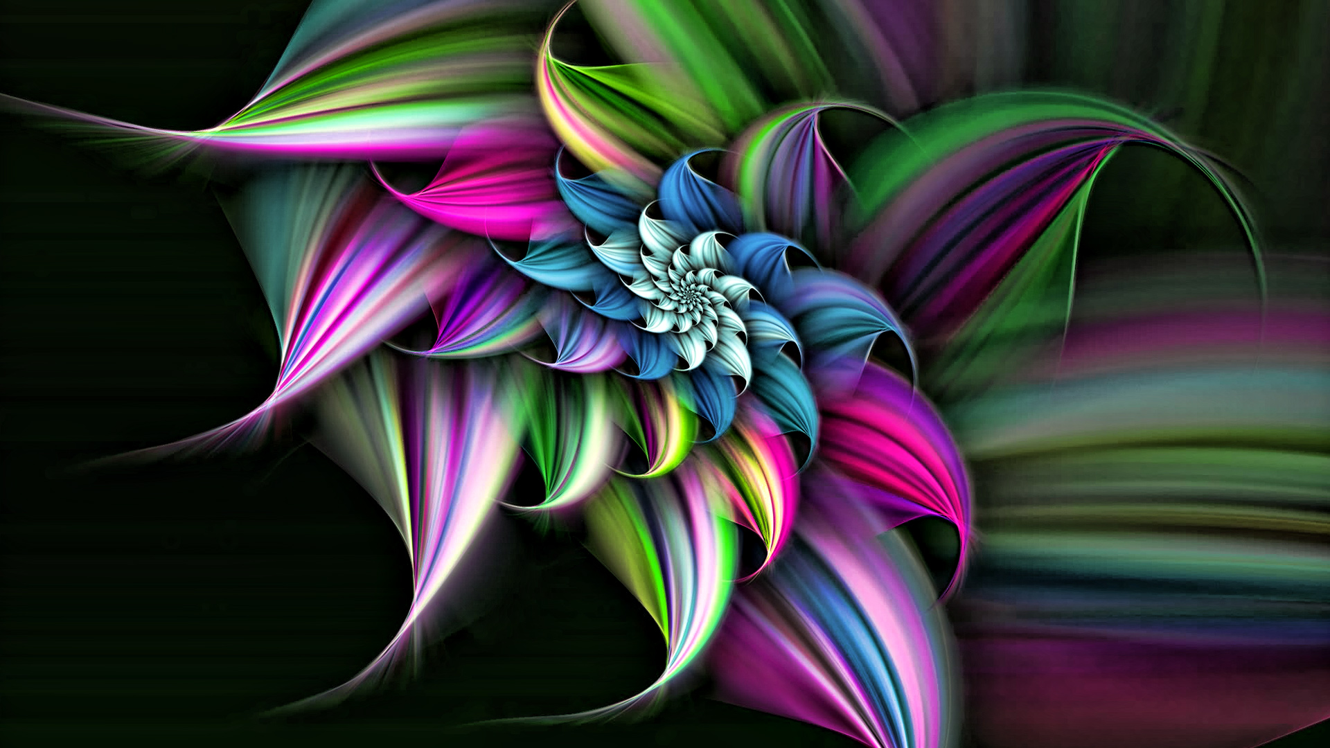 Free 3D Colorful Flowers Wallpaper - WallpaperSafari