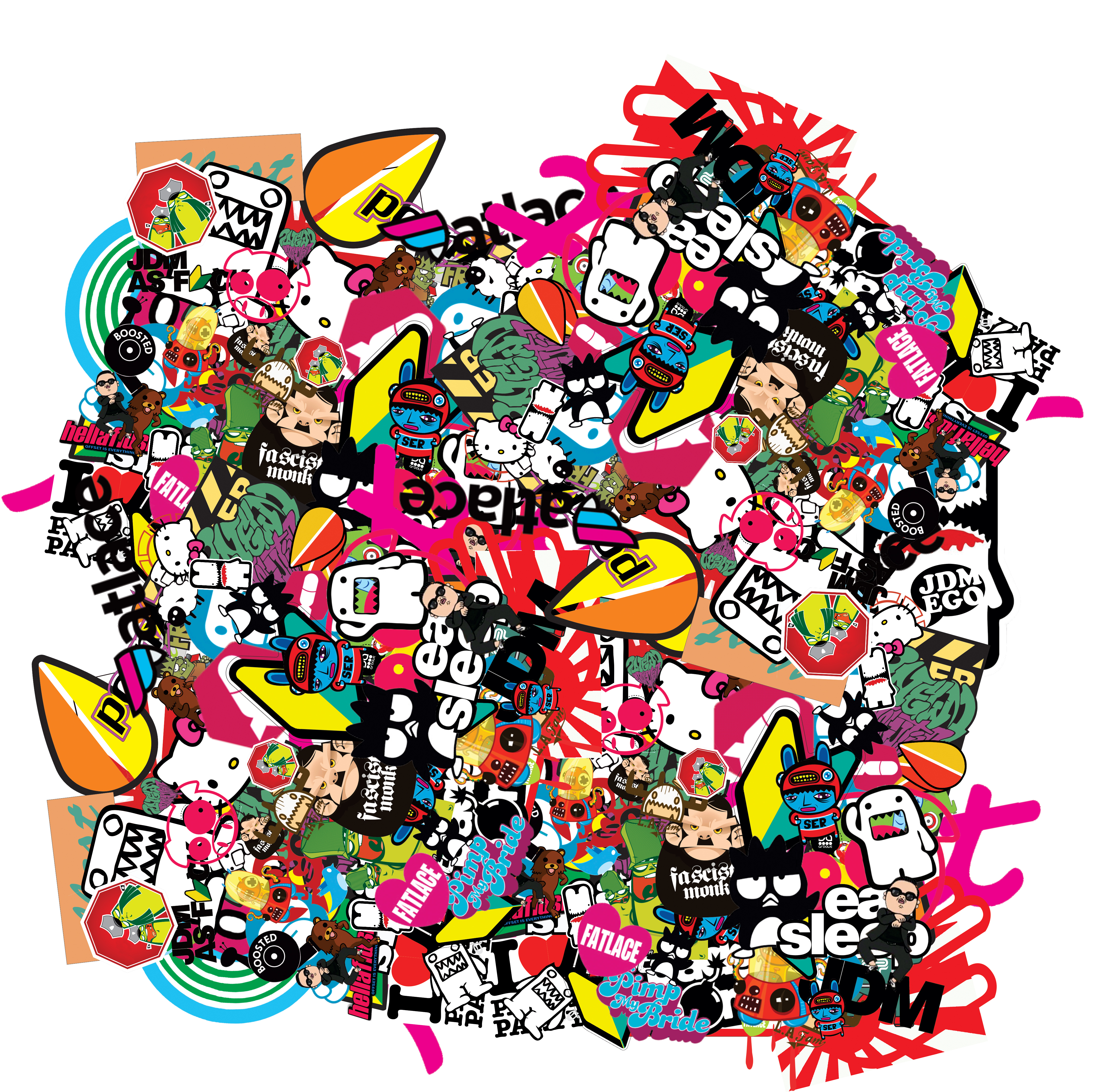 free download sticker bomb hd wallpaper 1080p resolution on anime stickers wallpapers