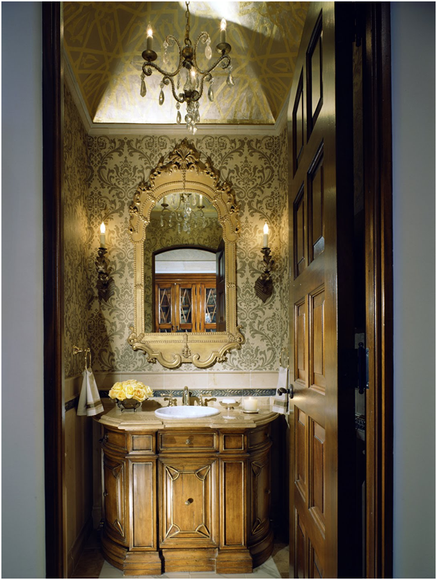 elegant powder room wallpaper - wallpapersafari elegant powder room wallpaper - wallpapersafari