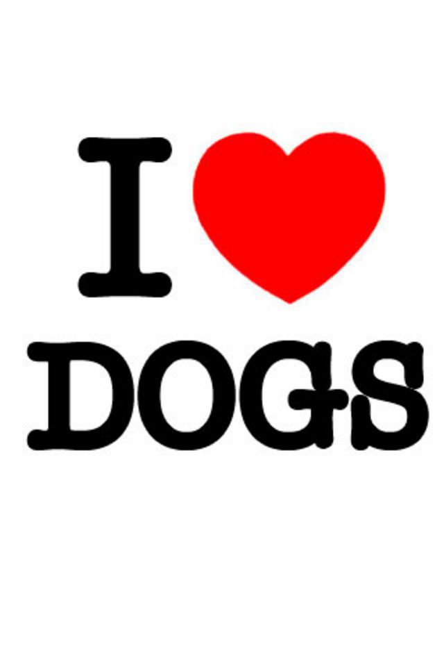 I Love Dogs Wallpaper - WallpaperSafari