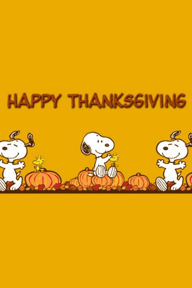 Free Snoopy Thanksgiving Wallpaper - WallpaperSafari