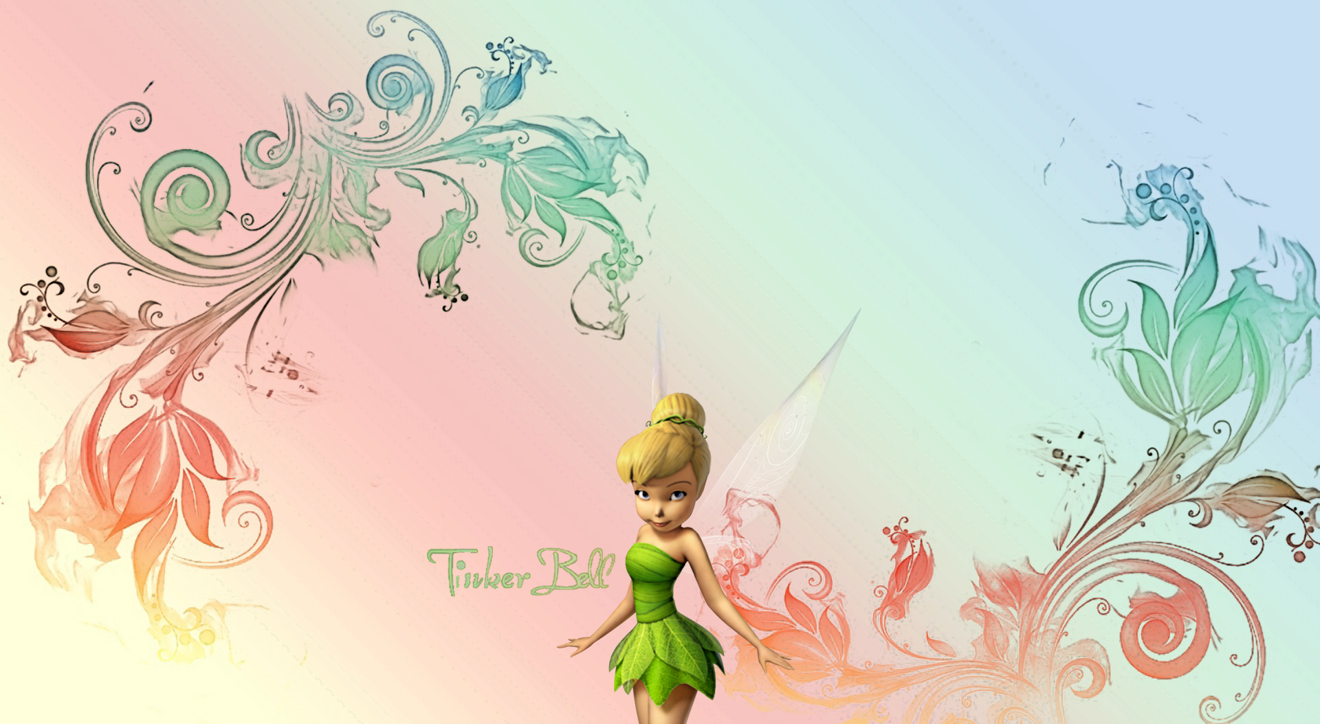 wallpapers tangled tumblr Tinkerbell Desktop  Wallpaper WallpaperSafari