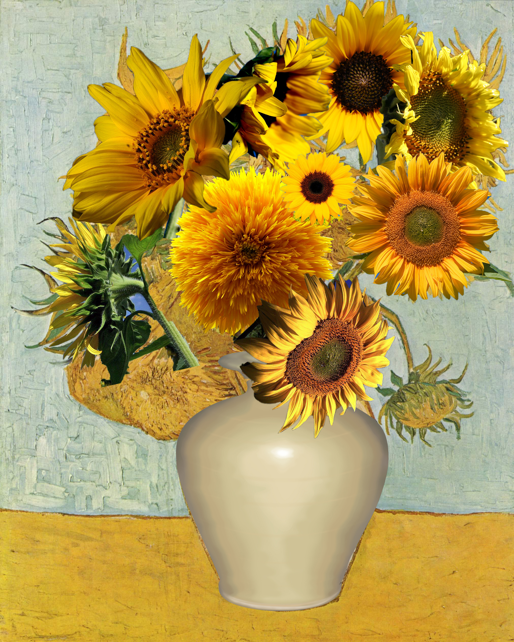 Van Gogh Sunflowers Wallpaper - WallpaperSafari