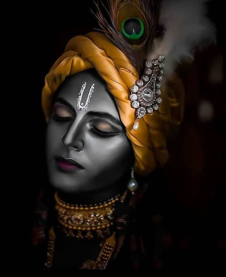 20 Krishna Dark Wallpapers WallpaperSafari