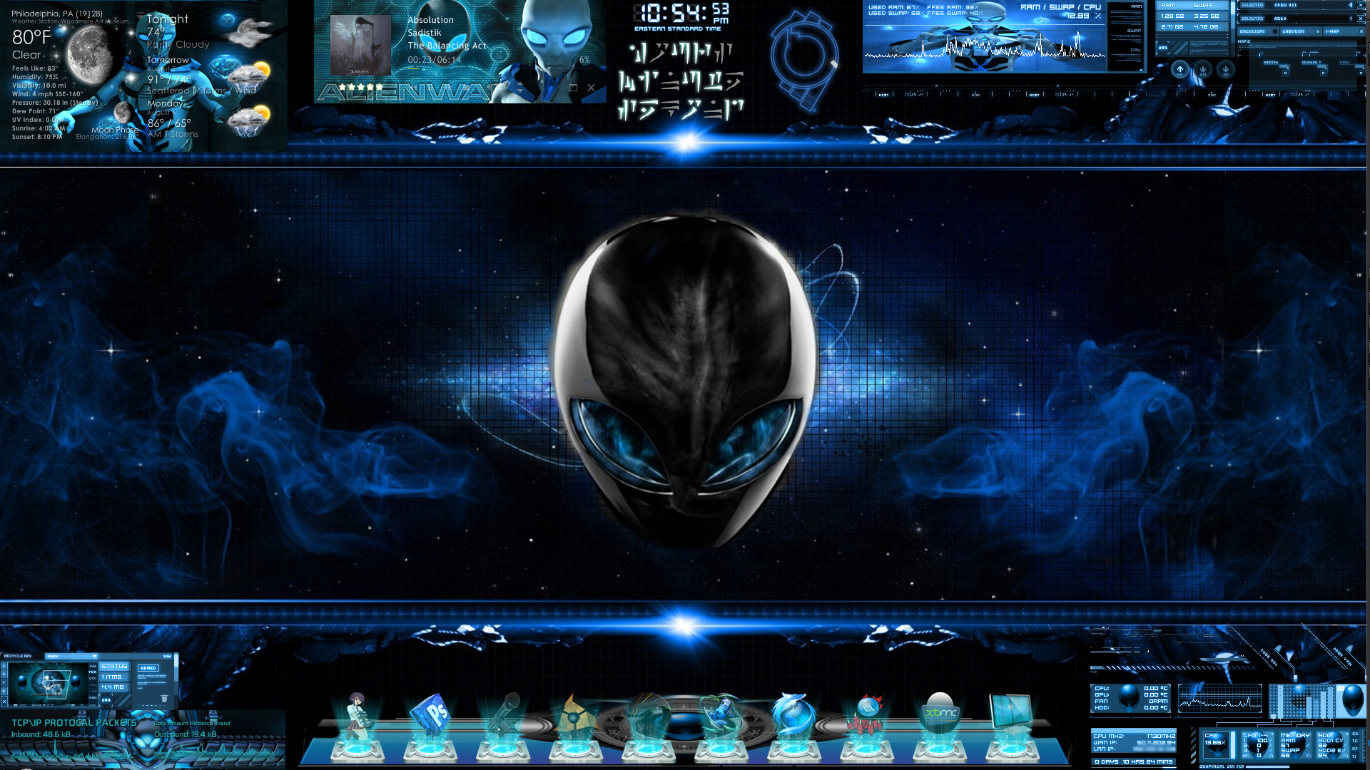 Alienware Windows 7 Theme